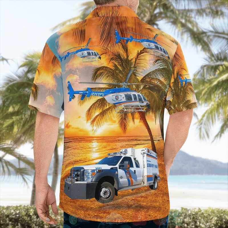 BEST Westchester County Police ESU Truck 1 & Bell 407 3D Aloha Shirt 2 BEST Westchester County Police ESU Truck 1 & Bell 407 3D Aloha Shirt word3