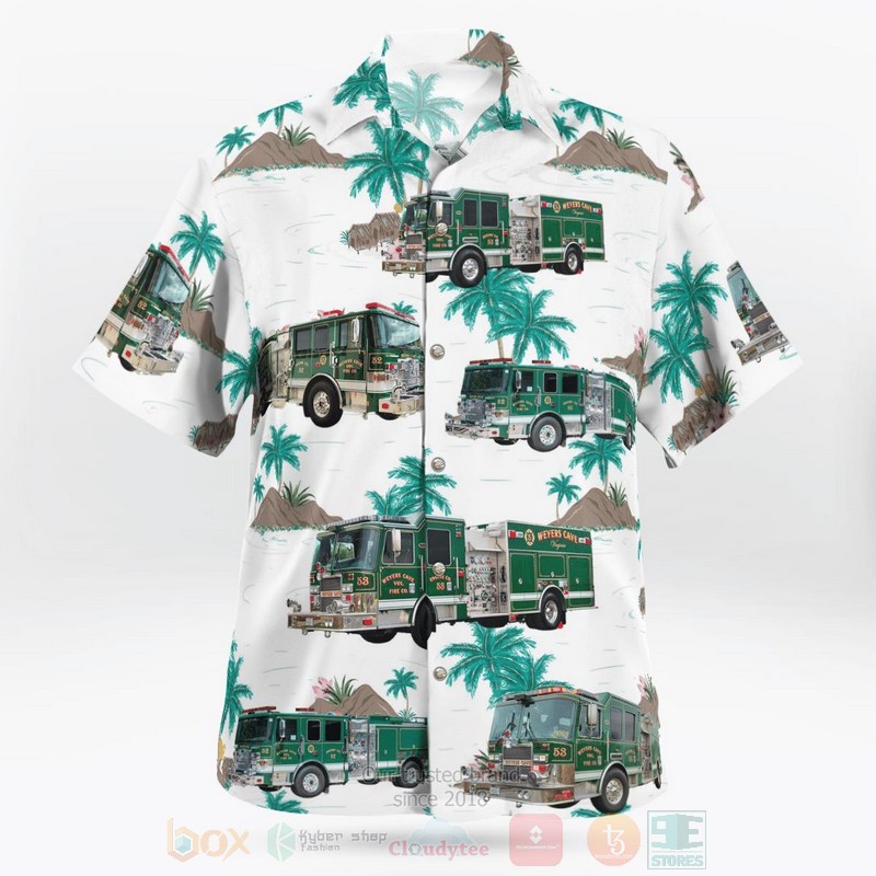 Weyers Cave Volunteer Fire Company Hawaiian Shirt