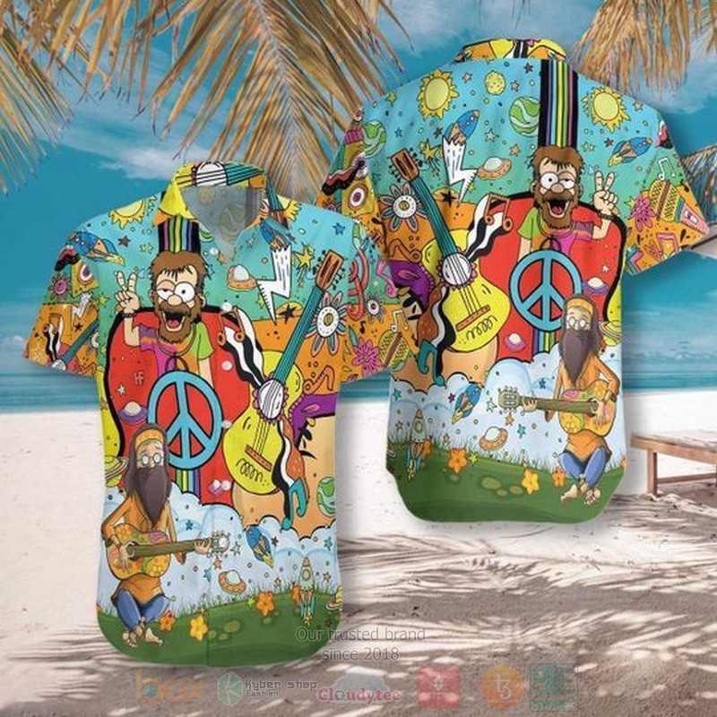 What Is Hippie Short Sleeve Hawaiian Shirt