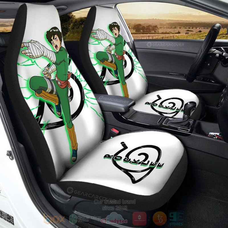 White Rock Lee Naruto Anime Car Seat Cover