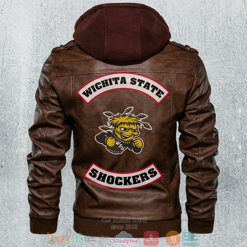 Wichita State Shockers NCAA Football Leather Jacket
