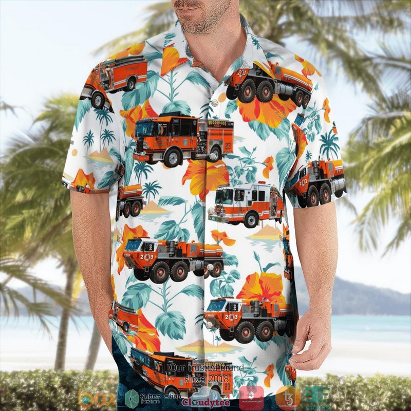 Wiconisco Pennsylvania Wiconisco Fire Engine Company No 1 3D Hawaii Shirt 1 2 3