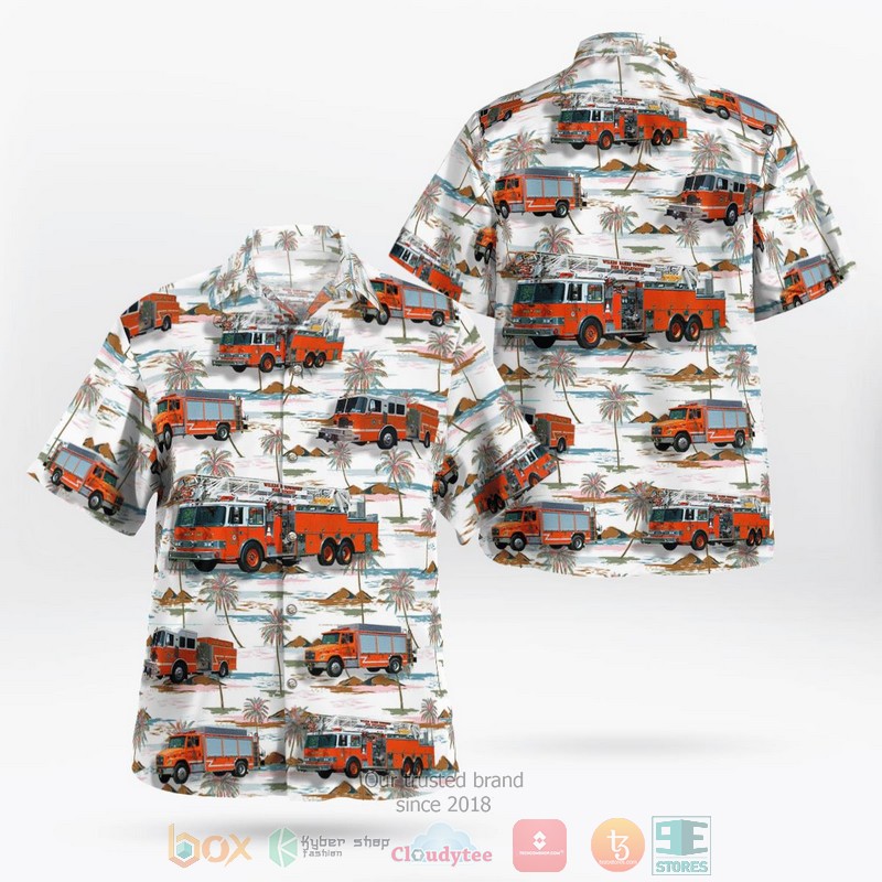 HOT Wilkes Barre Township Fire Department Hawaii Shirt 2 Wilkes Barre Township Fire Department Hawaiian Shirt