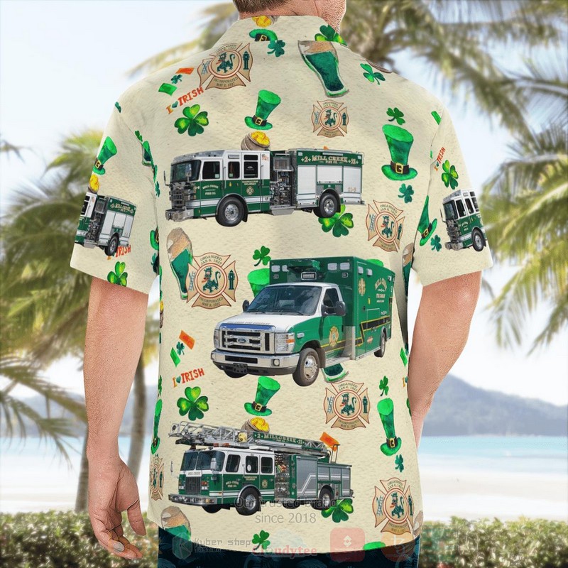BEST Wilmington, Delaware, Mill Creek Fire Company Station 21, St Patrick's Day 3D Aloha Shirt 2 BEST Wilmington, Delaware, Mill Creek Fire Company Station 21, St Patrick's Day 3D Aloha Shirt word1