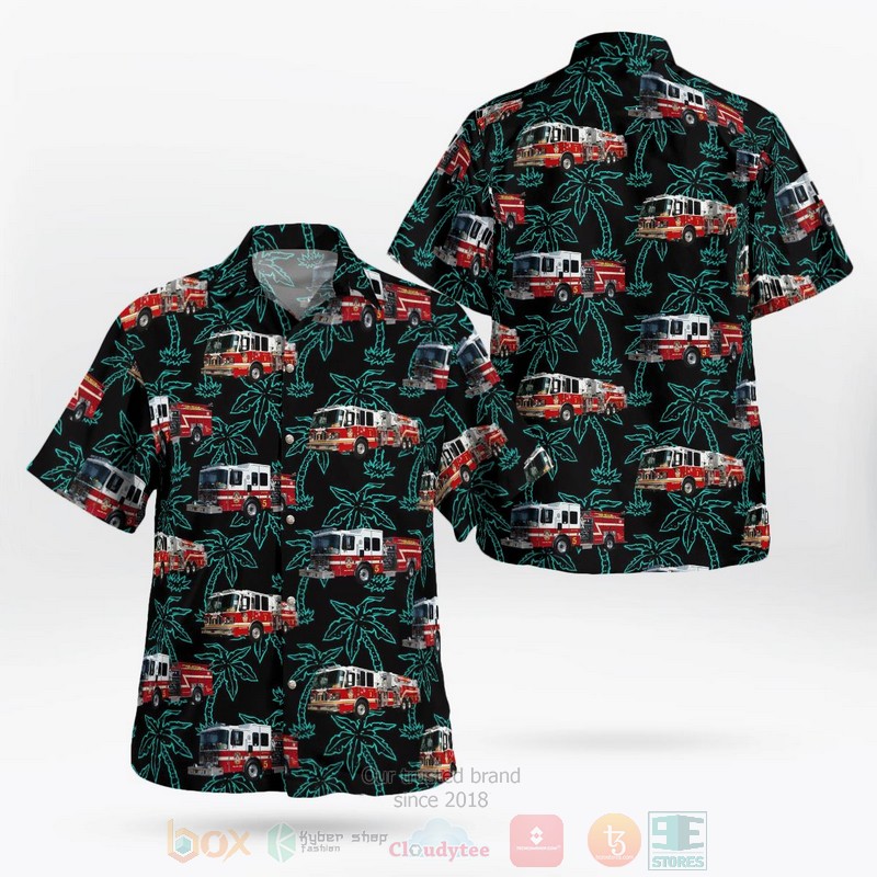 BEST Wilson, Wilson County, North Carolina, Wilson County Fire Rescue 3D Aloha Shirt word3