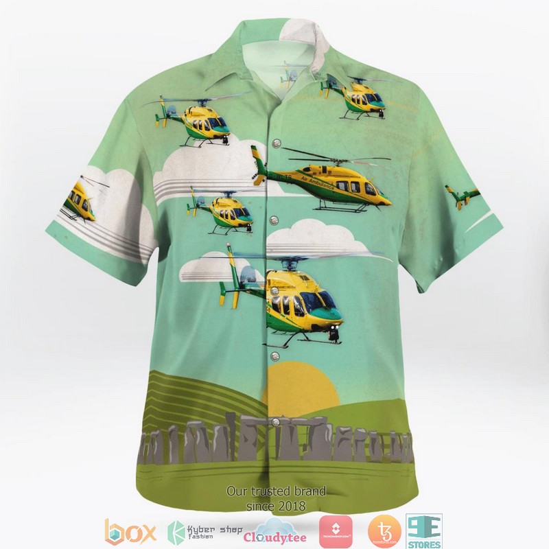 Wiltshire Air Ambulance Bell 429 3D Hawaii Shirt 2 Wiltshire Air Ambulance Bell 429 3D Hawaii Shirt 1