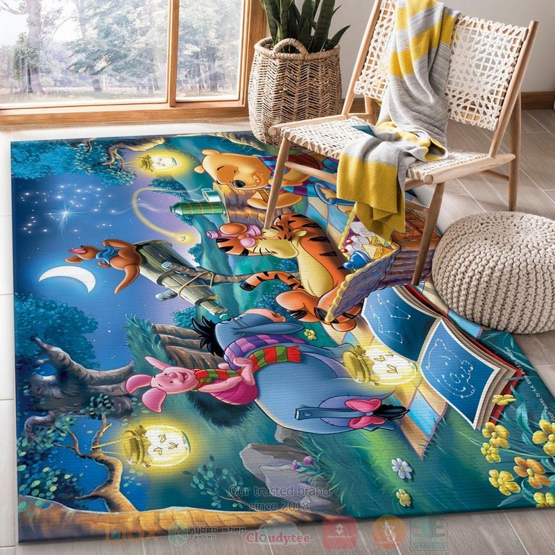 Winnie The Pooh Ver8 Area Rugs