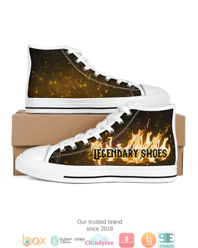 WoW 20 Class Legendary Mens High Top canvas shoes