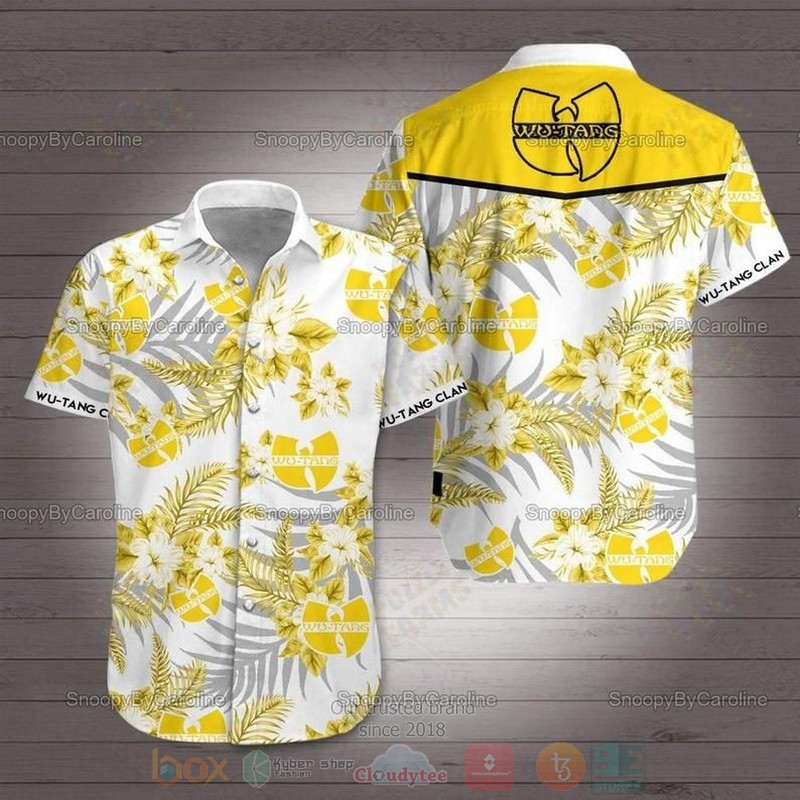 Wu Tang Band Rock Music Band Short Sleeve Hawaiian Shirt