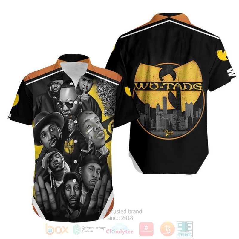 Wu Tang Clan Legend Hip Hop Rapper For Fan Short Sleeve Hawaiian Shirt
