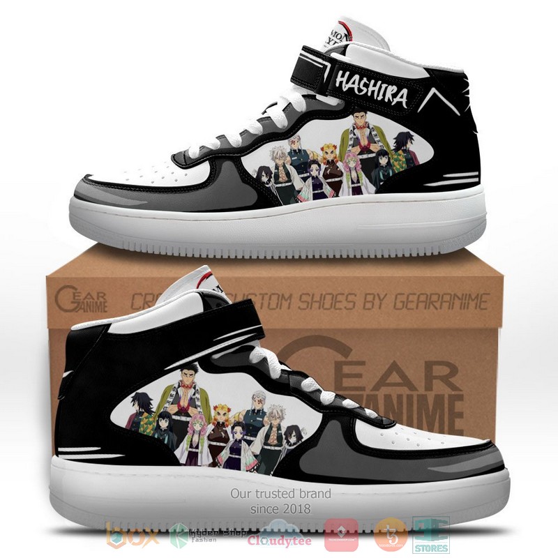 Hashira Team Anime Demon Slayer High Air Force Shoes
