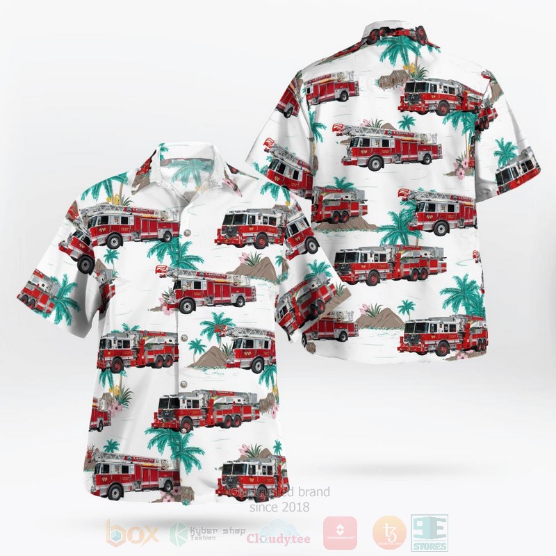 BEST Wyomissing, Pennsylvania, Wyomissing Fire Department 3D Aloha Shirt 3 Wyomissing Pennsylvania Wyomissing Fire Department Hawaiian Shirt