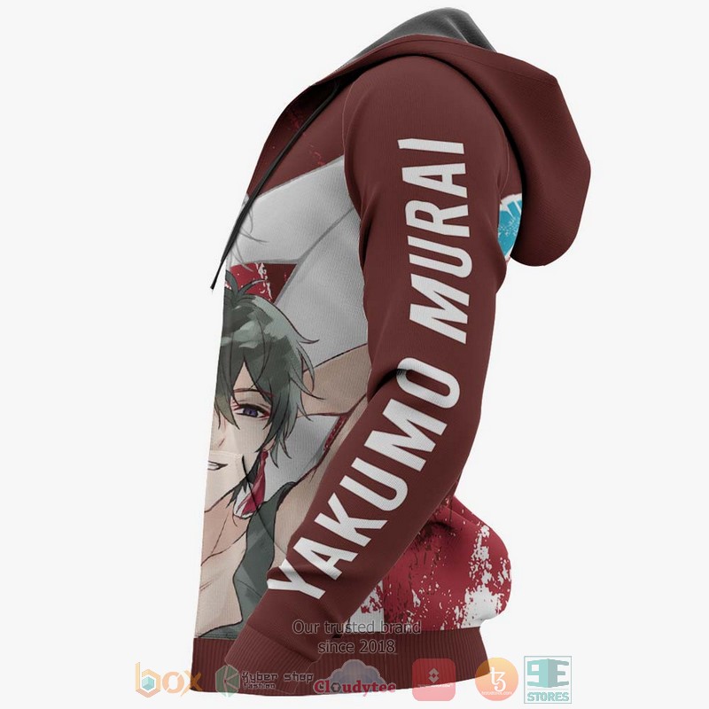NEW Yakumo Murai Anime Blue Period Full Printed 3D Sweater, Hoodie 6 Yakumo Murai Anime Blue Period 3D Hoodie Bomber Jacket 1 2 3 4 5