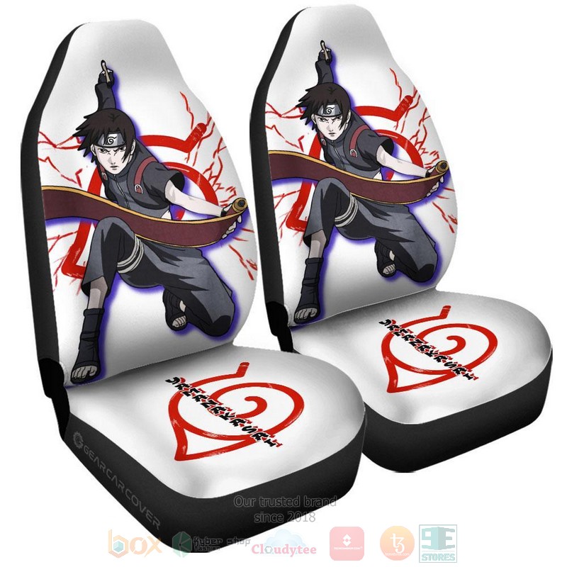 BEST-Anime Yamanaka Sai Naruto Fans Luxury Car Seat Covers 3 Yamanaka Sai Naruto Fans Anime Car Seat Cover 1 2