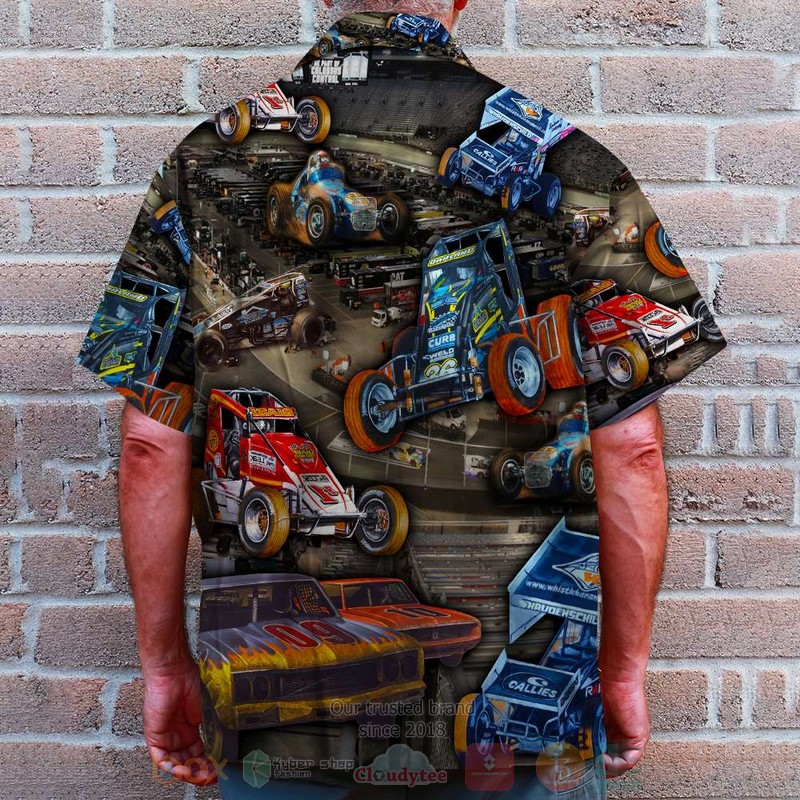 BEST Dirt Track Racing 3D Aloha Shirt 3 BEST Dirt Track Racing 3D Aloha Shirt word1