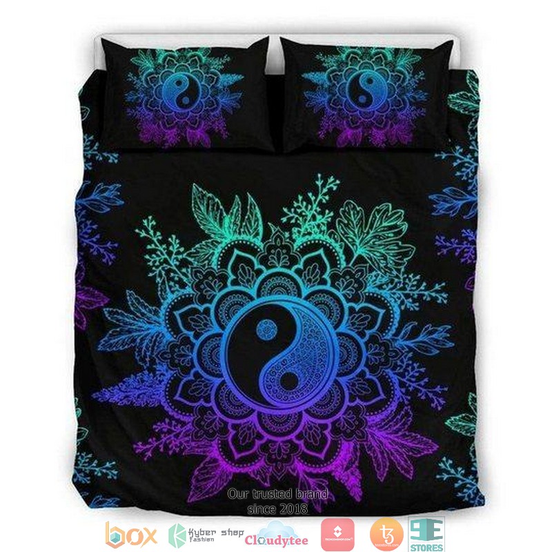 Yin And Yang Mandala Duvet Cover Bedroom Set