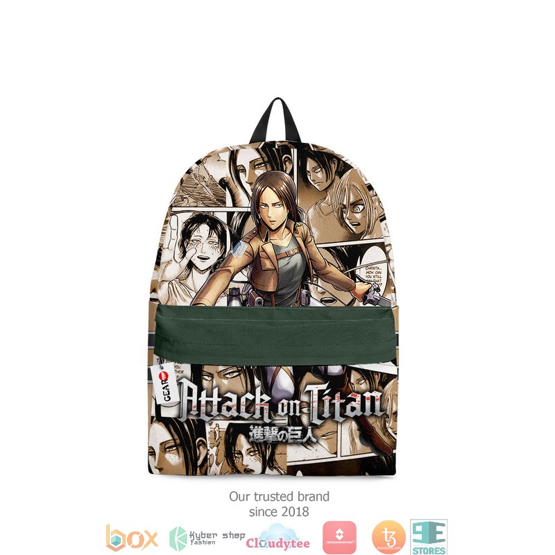 Ymir Attack on Titan Anime Manga Style Backpack