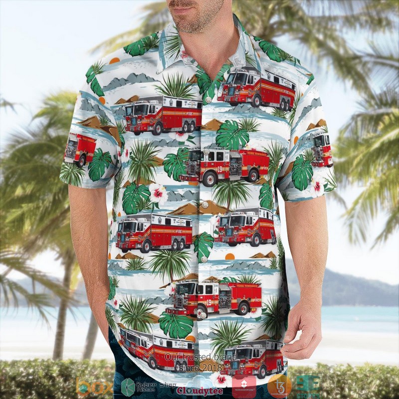 York County Pennsylvania Goodwill Fire Company 1 York Township 3D Hawaii Shirt 1 2 3