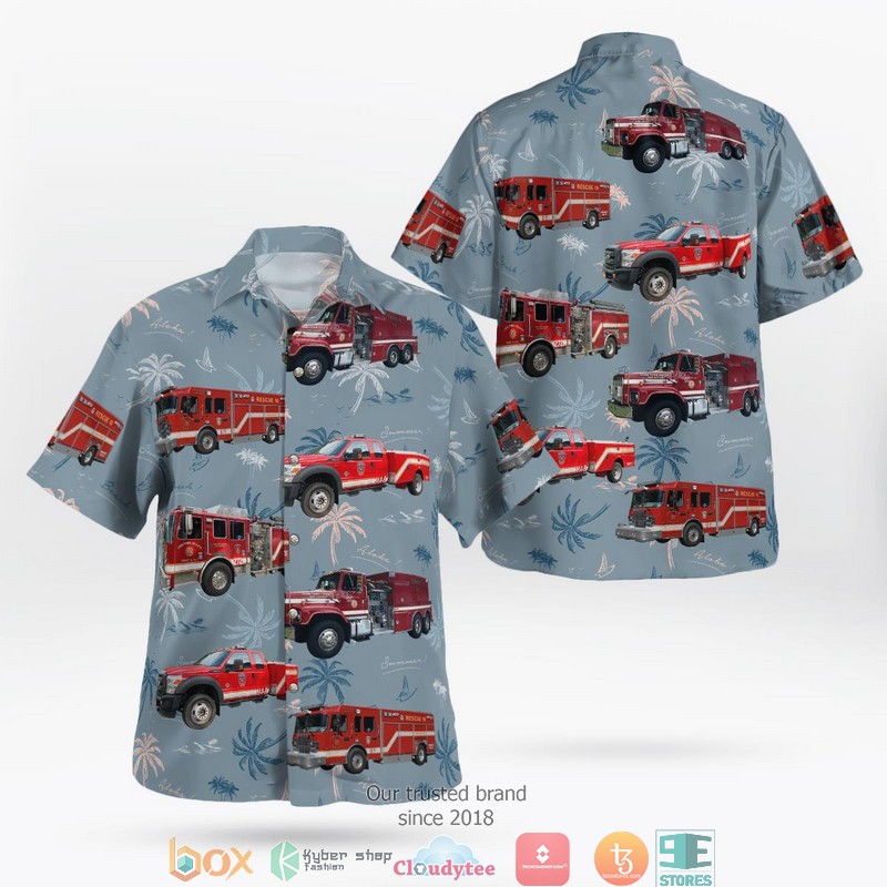 Yorktown Heights Westchester County New York Yorktown Heights Engine Company 1 Hawaii 3D Shirt
