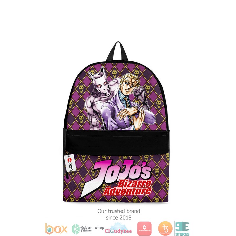 Yoshikage Kira JJ Adventure Anime Backpack