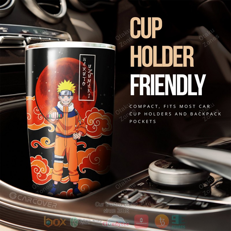 BEST Young Naruto Anime black Tumbler Cup 2 Young Naruto Anime black Tumbler 1