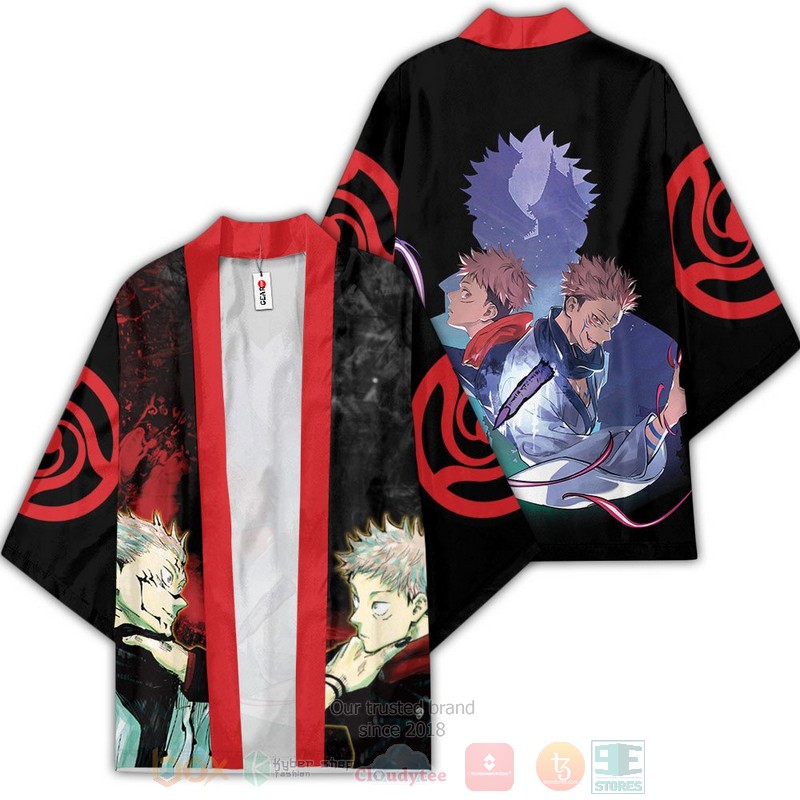 Yuji Itadori And Sukuna Jujutsu Kaisen Anime Inspired Kimono