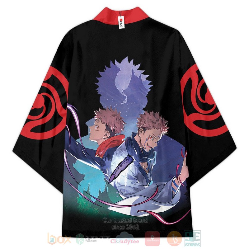 Yuji Itadori And Sukuna Jujutsu Kaisen Anime Inspired Kimono 1