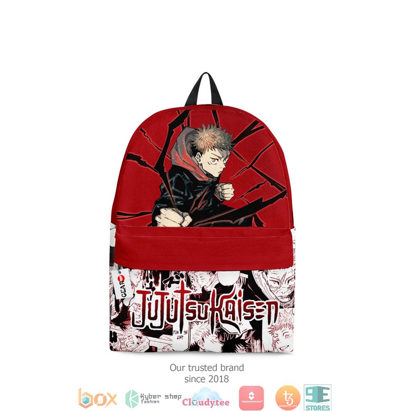 Yuji Itadori Jujutsu Kaisen Anime Mix Manga Backpack