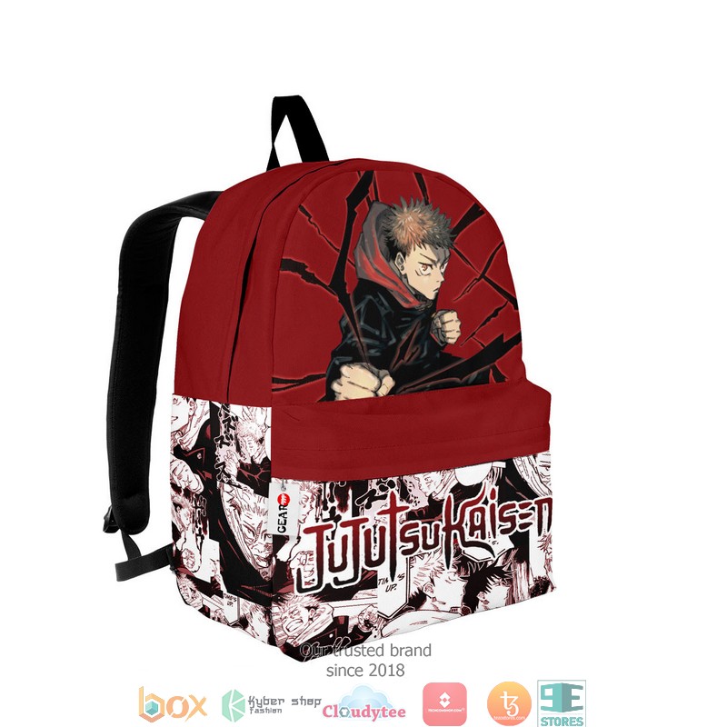 Yuji Itadori Jujutsu Kaisen Anime Mix Manga Backpack 1