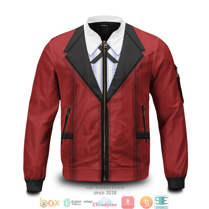 Yumeko Jabami Bomber Jacket word3