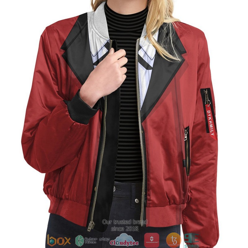 Yumeko Jabami Bomber Jacket word2