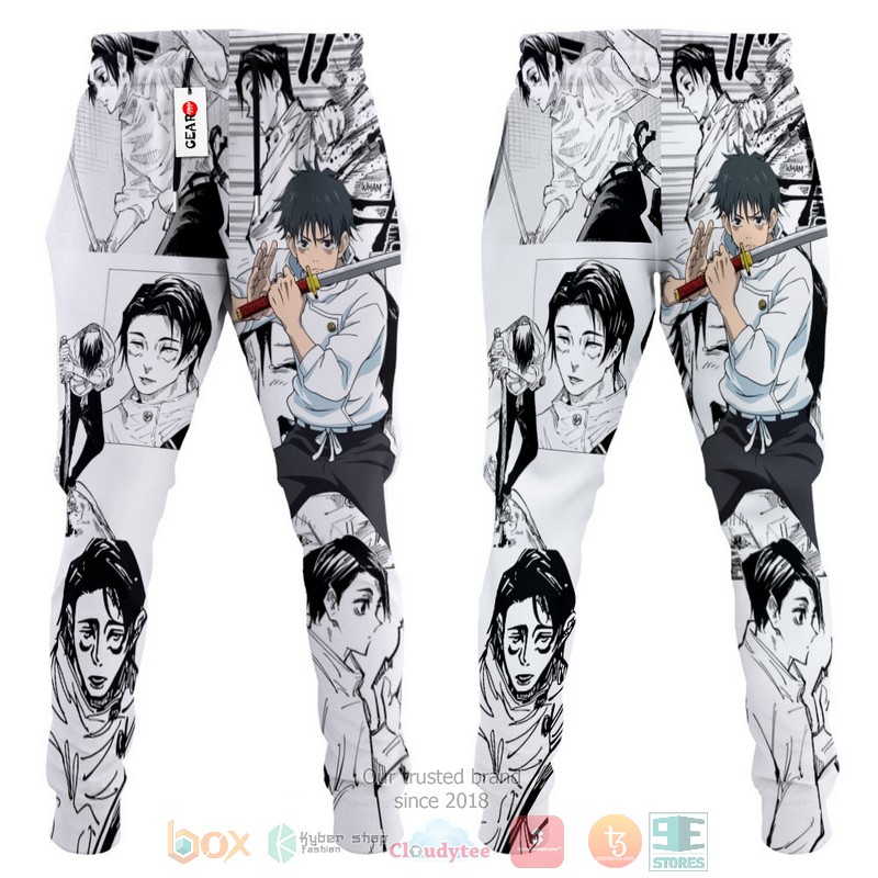 BEST Yuta Okkotsu Jujutsu Kaisen Anime Manga Style Longpants 3 Yuta Okkotsu Jujutsu Kaisen Anime Manga Style Jogger longpants 1 2