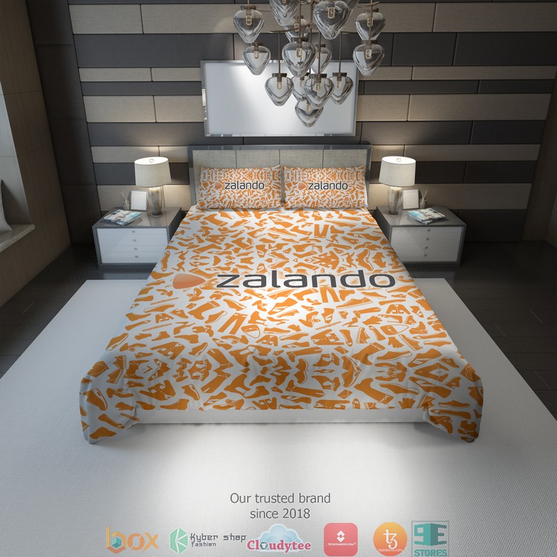 Zalando Orange bedding set