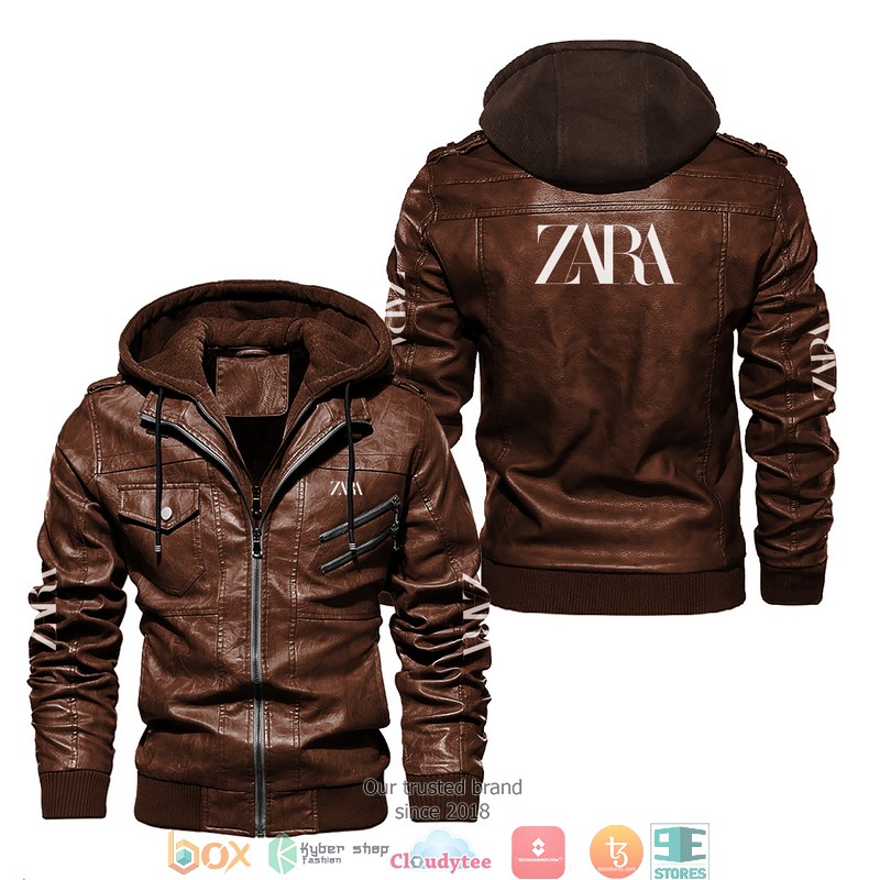 Zara leather jacket