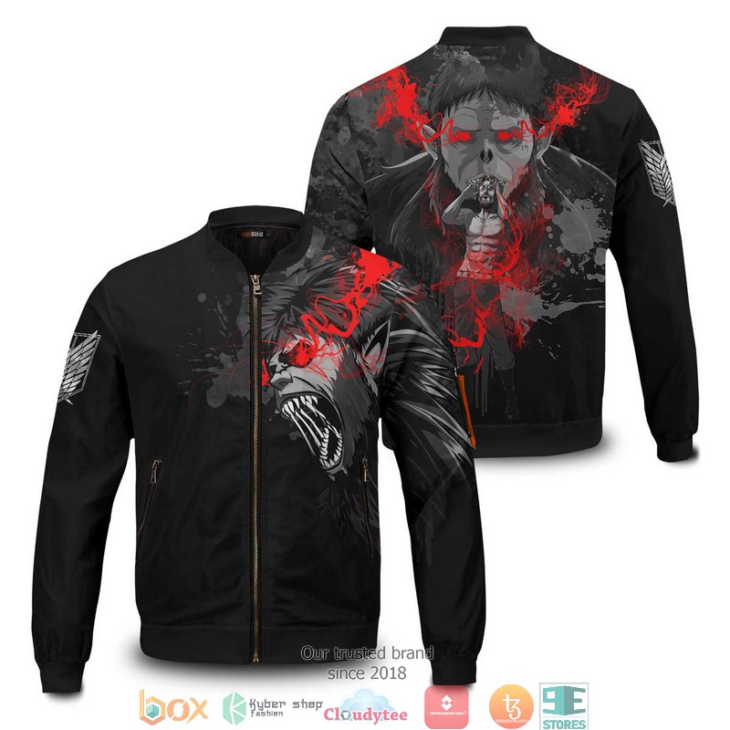 Zeke Summoning Titan Bomber Jacket word3