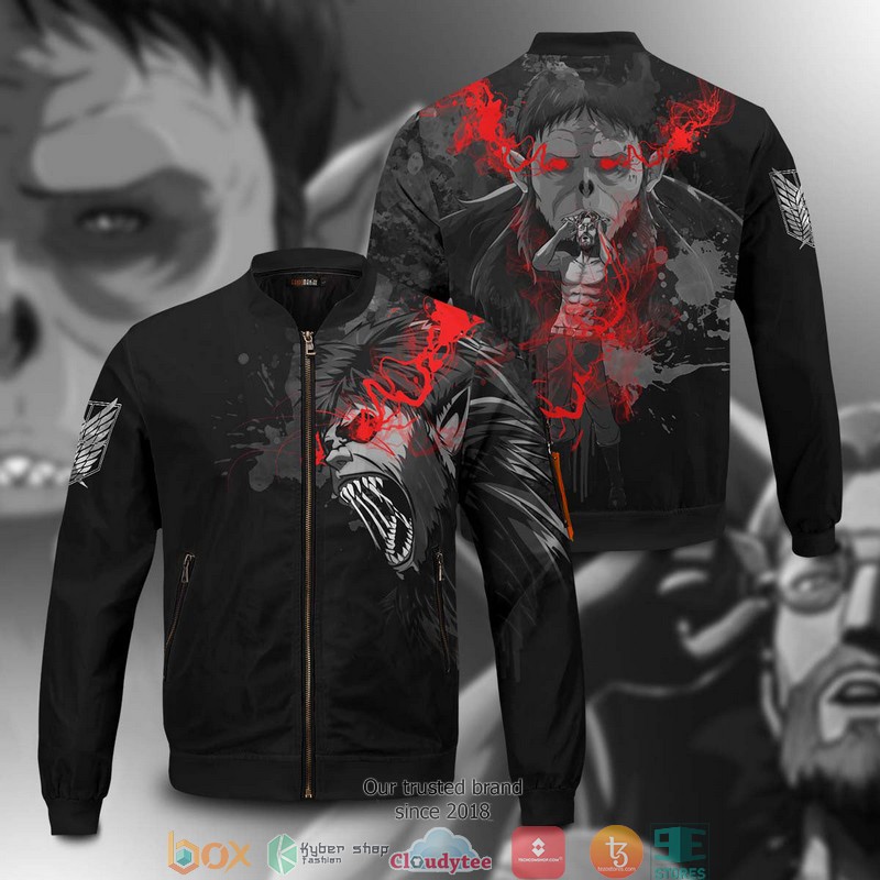 Zeke Summoning Titan Bomber Jacket 2 Zeke Summoning Titan Bomber Jacket word1
