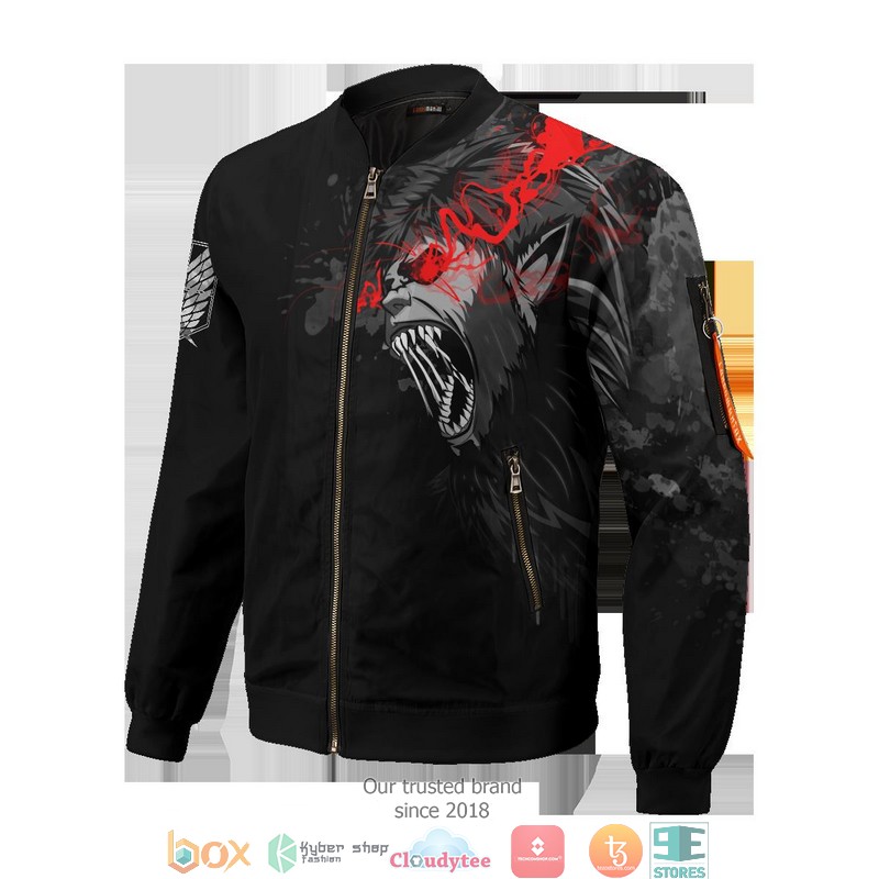 Zeke Summoning Titan Bomber Jacket 4 Zeke Summoning Titan Bomber Jacket word1