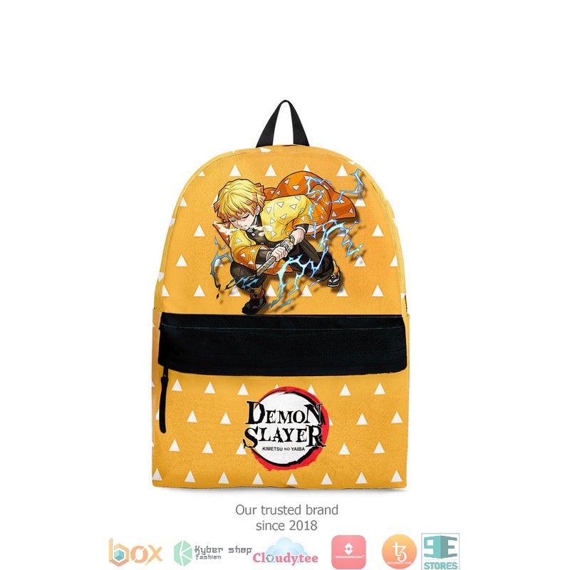 Zenitsu Agatsuma Kimetsu Anime Backpack