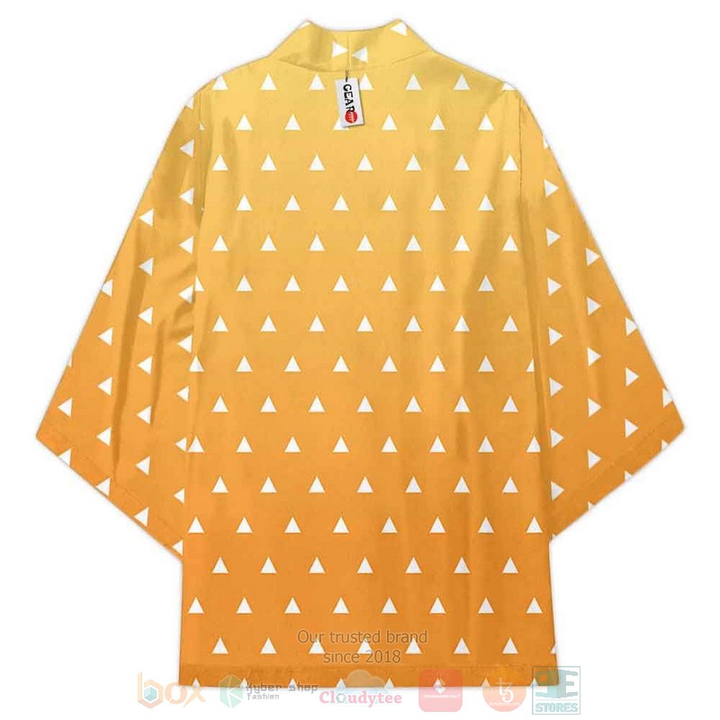 BEST Zenitsu Agatsuma Kimetsu Shirts Anime Japan 3D Print Kimono 4 Zenitsu Agatsuma Kimetsu Shirts Anime Inspired Kimono 1 2 3