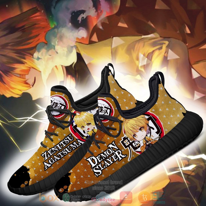 Zenitsu Demon Slayer Anime Reze Shoes 1