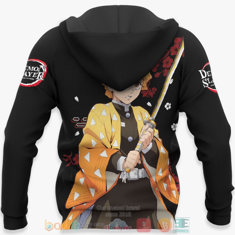 NEW Zenitsu Kimetsu Anime Japan Style Full Printed 3D Sweater, Hoodie 5 Zenitsu Kimetsu Anime Japan Style 3D Hoodie Bomber Jacket 1 2 3 4