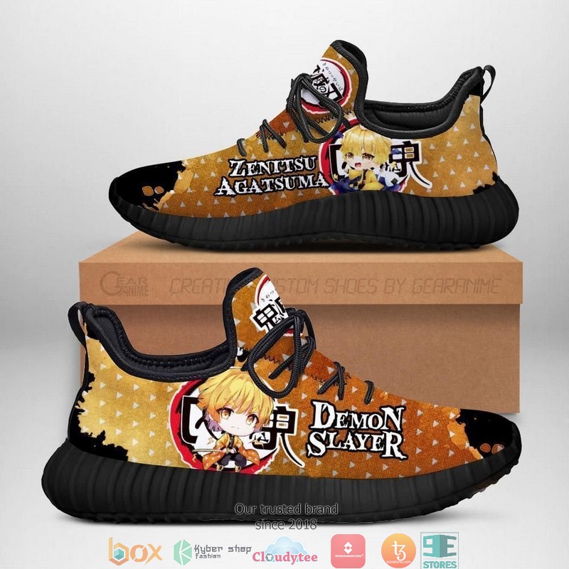 Zenitsu Kimetsu Anime Reze Sneaker Shoes