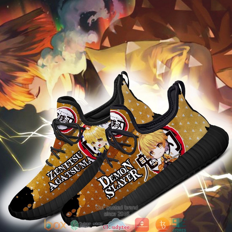 Zenitsu Kimetsu Anime Reze Sneaker Shoes 1