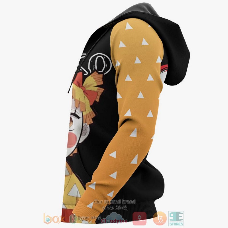 NEW Zenitsu Zenko Kimetsu Anime Funny Full Printed 3D Sweater, Hoodie 6 Zenitsu Zenko Kimetsu Anime Funny 3D Hoodie Bomber Jacket 1 2 3 4 5