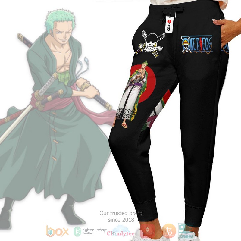 BEST Zoro Wano Anime One Piece Longpants 4 Zoro Wano Anime One Piece Jogger longpants 1 2 3