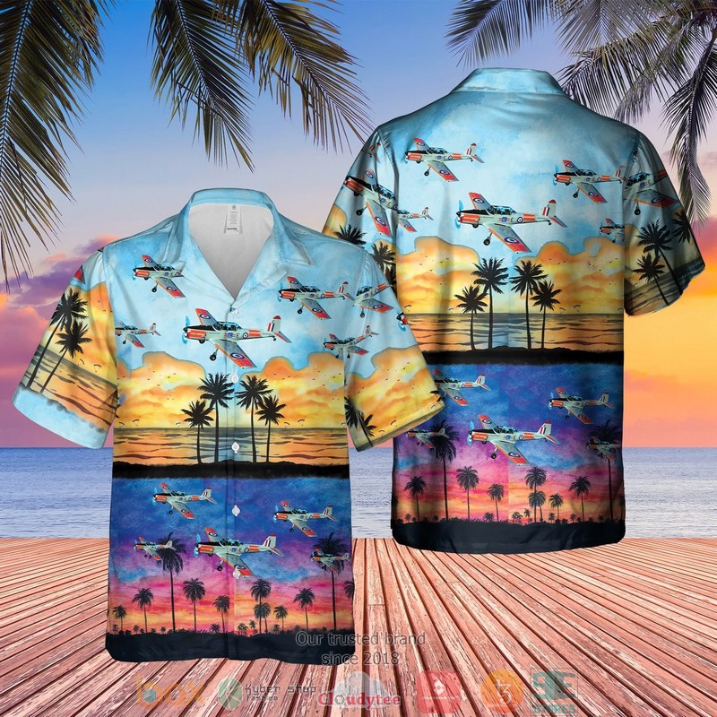 Royal Air Force DHC 1 Chipmunk Hawaiian Shirt