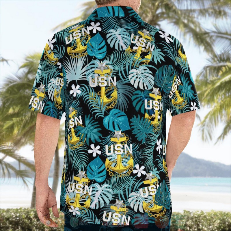 New Avy Senior Chief Anchor Hawaii Shirt Word2