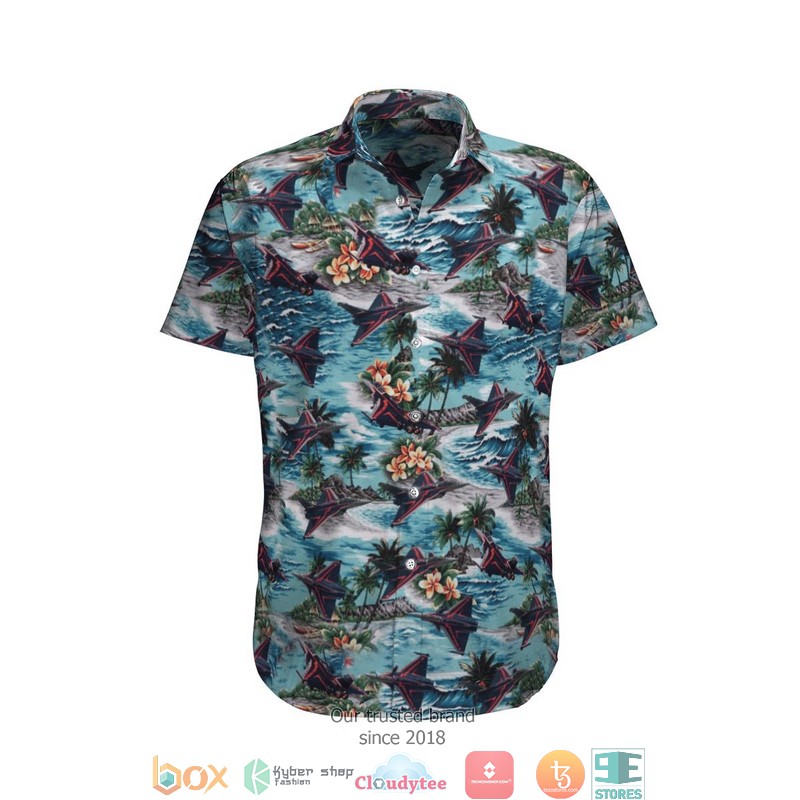 Rafale Solo Display French Limited Hawaiian Shirt word3
