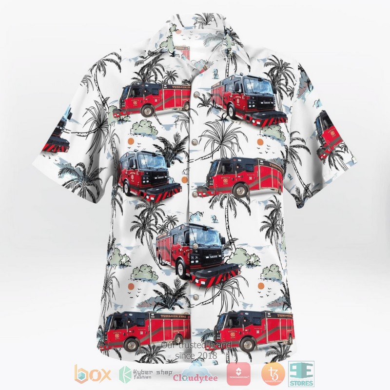 ity of Turlock - Fire Department Hawaiian Shirt 3 ity of Turlock - Fire Department Hawaiian Shirt word3