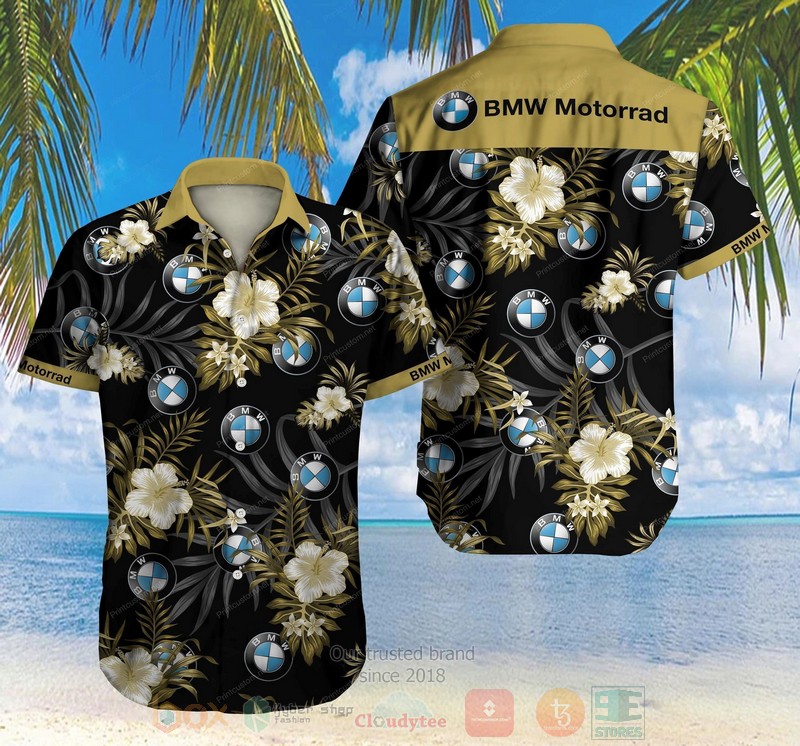 BEST Tlmus BMW Motorrad All Over Print Tropical Shirt 2 Tlmus BMW Motorrad Short Sleeve Hawaiian Shirt